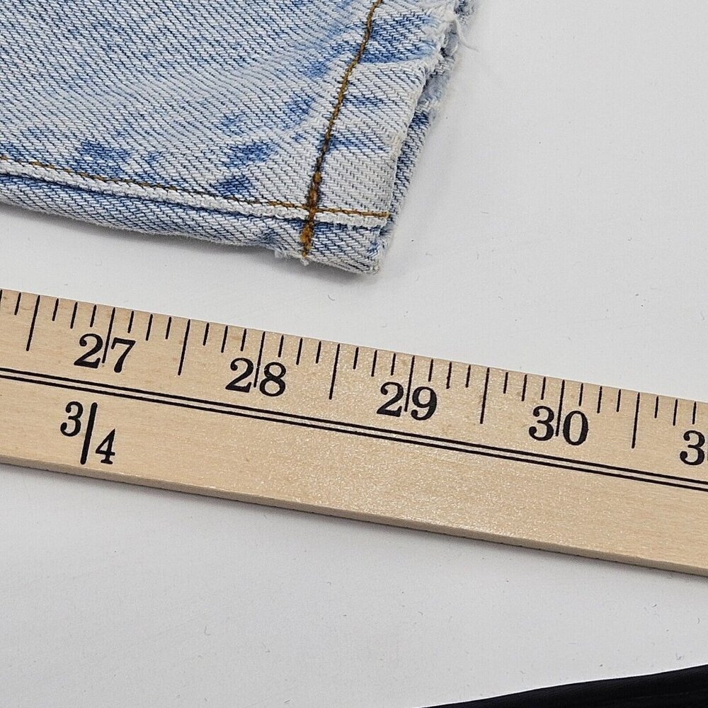 Frame Le Garcon Distressed Boyfriend Jeans In Natoma Light Wash Women’s Size 25 - Picture 11 of 11